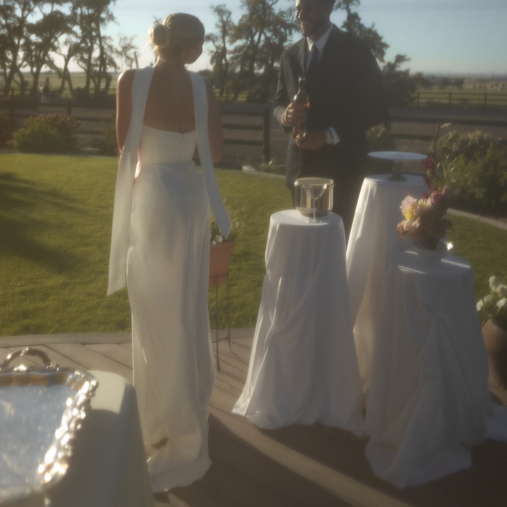 Park fifth and co Brodie bridal dress Small - Picture 4 of 16
